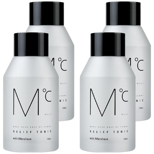 엠도씨 릴리프 토닉 위드 애프터셰이브, 150ml, 4개