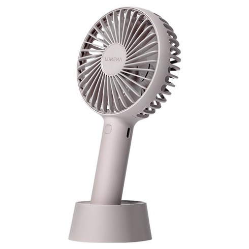 루메나 휴대용 선풍기, FAN PRO 4, 핑키시그레이