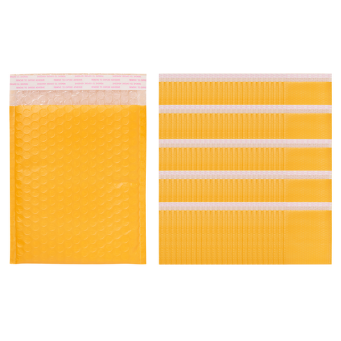 뽁순이 고퀄 하이덴 안전 HDPE 봉투 노랑, 120개