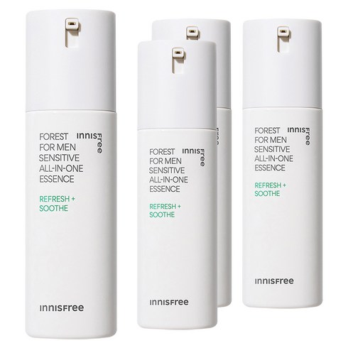이니스프리 포레스트 포맨 센서티브 올인원 에센스, 100ml, 4개
