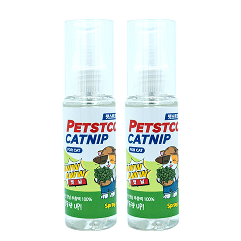 펫스트코 고양이 캣닢 원액 스프레이, 50ml, 2개
