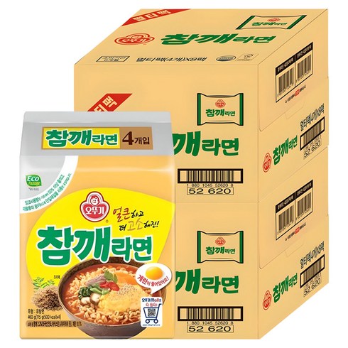 오뚜기 참깨라면 115g, 64개