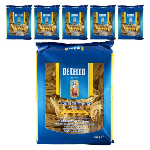 데체코 딸리아뗄레 파스타, 500g, 6개