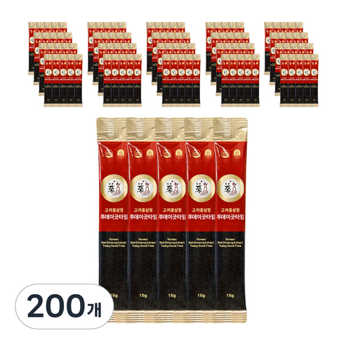 풍년보감 고려홍삼정 투데이굿타임, 15g, 200개