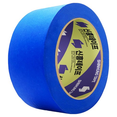 신흥테이프 마스킹 테이프 파랑 48mm x 40m, 1개