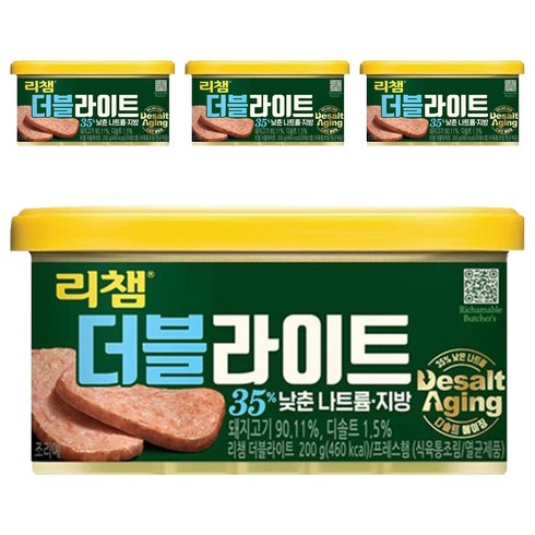 리챔 더블라이트, 200g, 4개