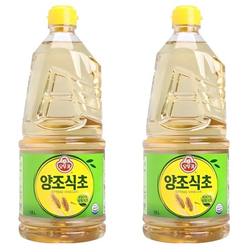 오뚜기 양조 식초, 1.5L, 2개