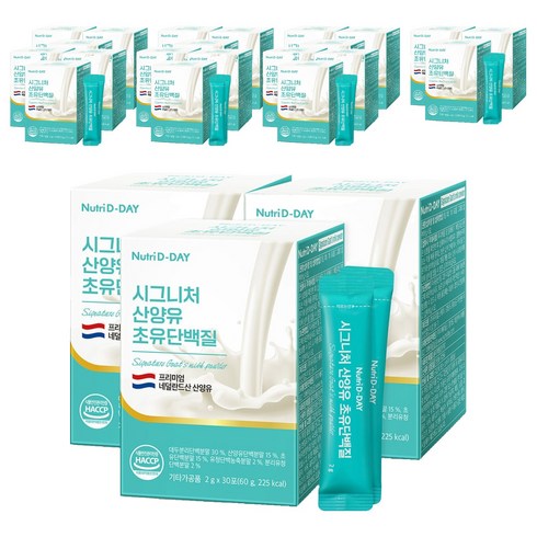 뉴트리디데이 시그니처 산양유 초유단백질, 60g, 24개