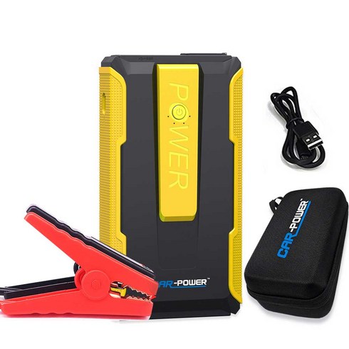 카파워 점프스타터 12V CP-F60 800A+보관케이스+점프케이블, 1개, 7200mAh