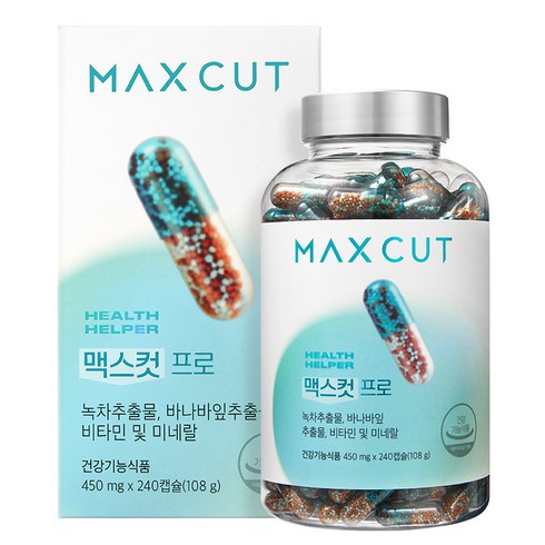 헬스헬퍼 맥스컷 프로, 240정, 1개