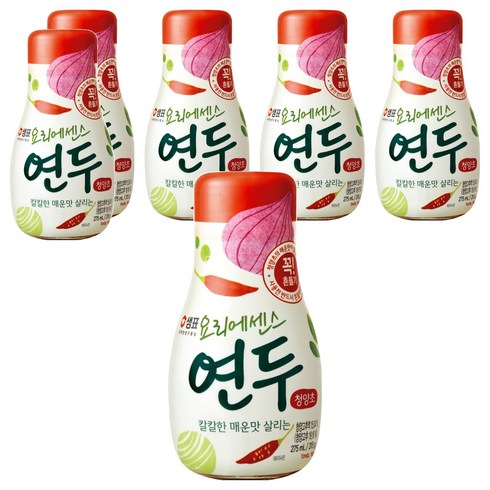 연두 요리에센스 청양초, 275ml, 6개