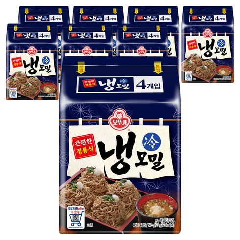 오뚜기 냉모밀 127g, 32개
