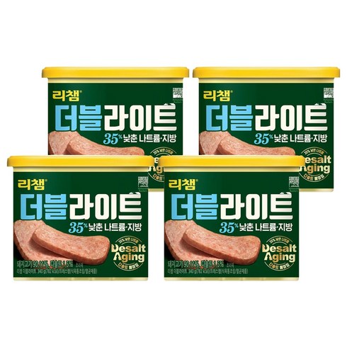 리챔 더블라이트, 340g, 4개