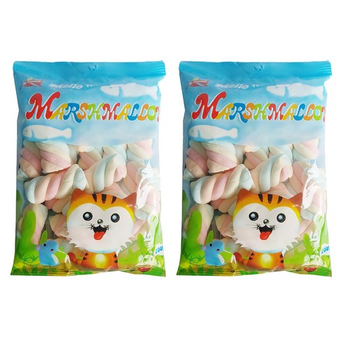 멜로 머쉬멜로우 랜덤발송, 100g, 2개