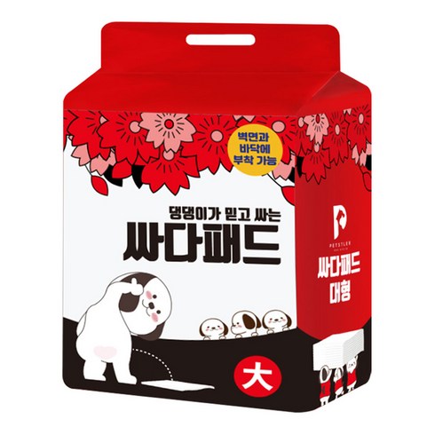 페슬러 싸다 논슬립 강아지 배변패드 코튼향, 40개입, 1개
