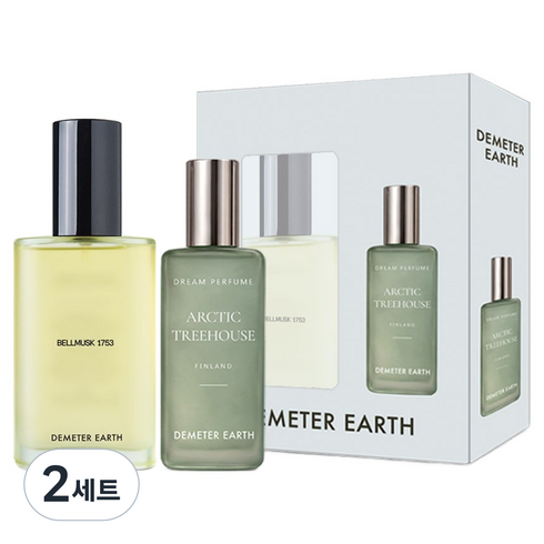 데메테르 어스 벨머스크 EDT 30ml + 드림퍼퓸 아크틱 트리하우스 20ml 세트, 2세트