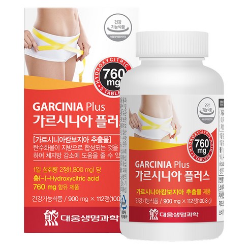 대웅생명과학 가르시니아 플러스, 112정, 1개