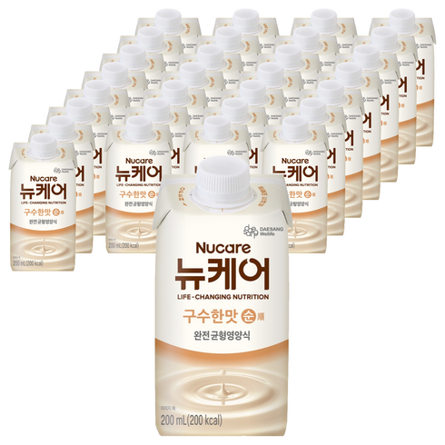 뉴케어 정품 구수한맛 순, 200ml, 48개