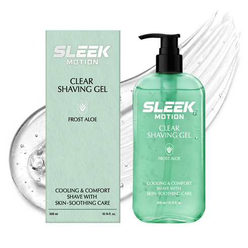 도루코 슬릭 모션 클리어 쉐이빙 젤 프로스트 알로에, 1개, 300ml