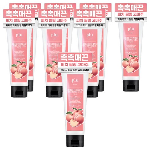 플루 브라이트닝 필링 젤 피치, 100g, 8개