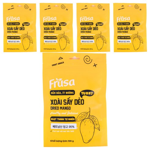 Frusa 푸루사 건망고, 100g, 5개