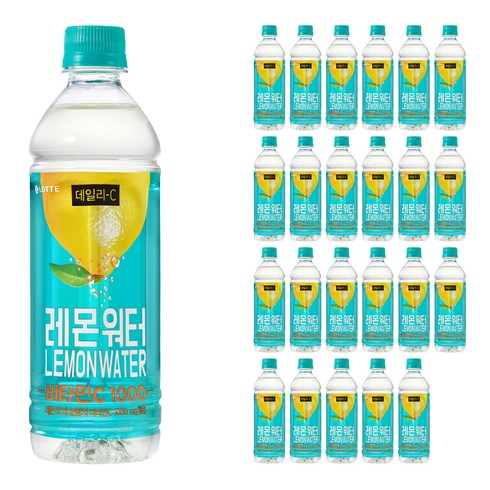 데일리씨 레몬워터, 24개, 500ml