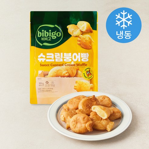 비비고 슈크림 붕어빵 (냉동), 300g, 1개