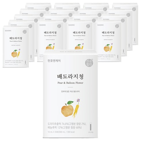 하루활력 배도라지청, 300ml, 18개