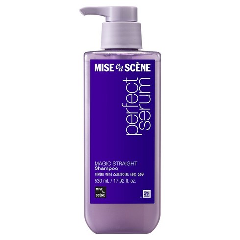 미쟝센 퍼펙트 매직 스트레이트 세럼 샴푸, 530ml, 1개