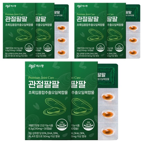 씨스팡 관절팔팔 9.3g, 30정, 6개