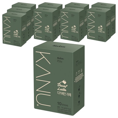 카누 디카페인 라떼, 13.5g, 10개입, 10개
