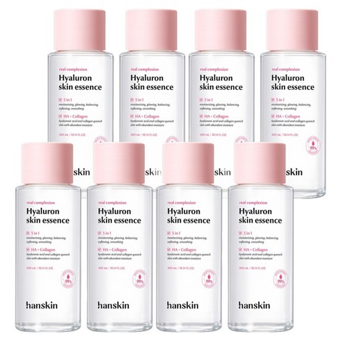 한스킨 리얼 컴플렉션 히알루론 스킨 에센스, 300ml, 8개