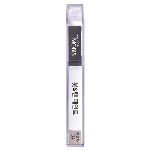 현대모비스 붓펜 카페인트, 1개, 투명
