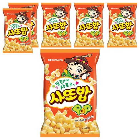 삼양 사또밥, 67g, 6개
