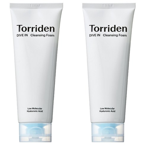 토리든 다이브인 저분자 히알루론산 클렌징 폼, 150ml, 2개