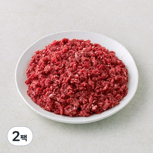농협안심한우 1등급 다짐육 (냉장), 300g, 2팩