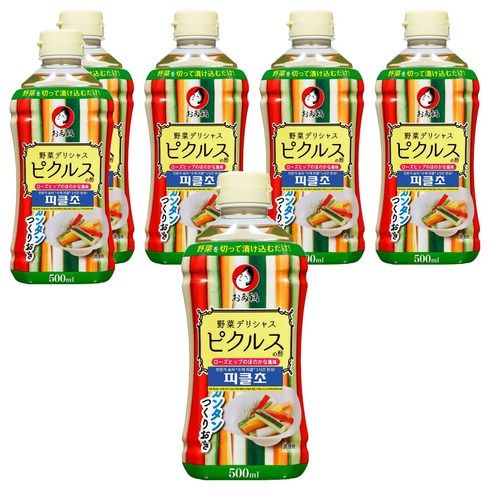 오타후쿠 피클초, 500ml, 6개