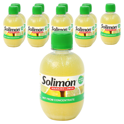 솔리몬 스퀴즈드 레몬즙, 280ml, 10개