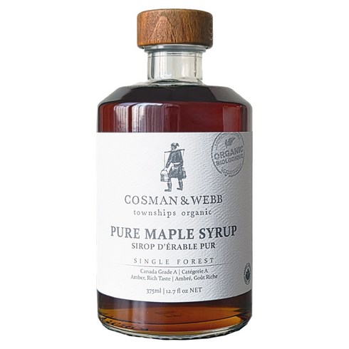 코스만웹 유기농 퓨어 메이플시럽, 1개, 375ml