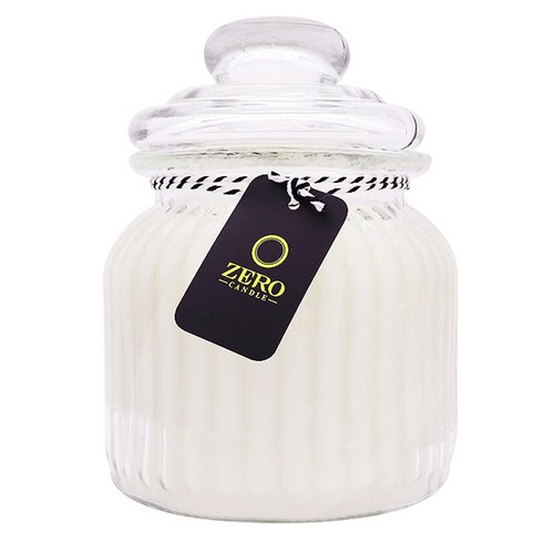 제로캔들 소이 캔들 대용량향초, 클린코튼, 660ml, 1개