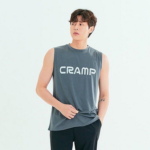 크램프 빅사이즈클럽 남성용 기능성스포츠웨어 나시