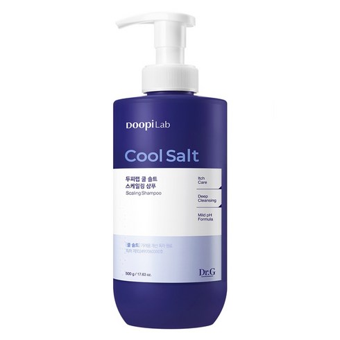 닥터지 두피랩 쿨 솔트 스케일링 기능성 샴푸, 500g, 1개