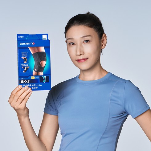 잠스트 무릎보호대 EK-3, 1개, 블랙