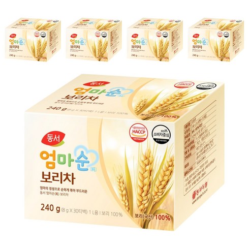 동서 엄마순 보리차, 8g, 30개입, 5개