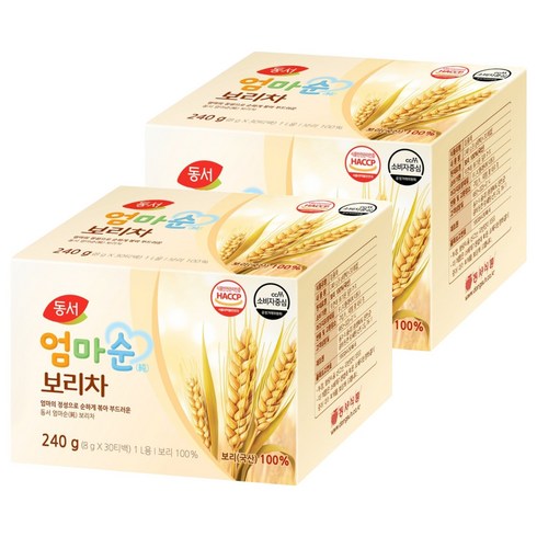 동서 엄마 순보리차, 8g, 30개입, 2개