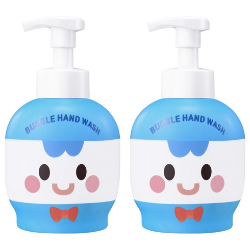 샤워메이트 브레드이발소 버블 핸드워시 윌크, 500ml, 2개