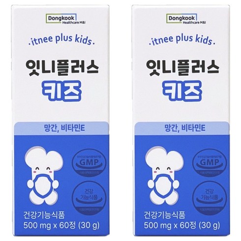 동국헬스케어홀딩스 잇니플러스 망간 비타민E 30g, 60정, 2개