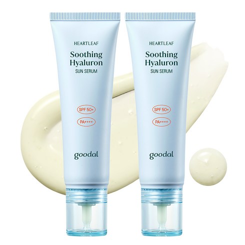구달 어성초 진정 히알루론선세럼 SPF50+ PA++++, 2개, 50ml