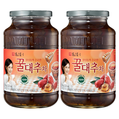 담터 꿀대추차, 1kg, 1개입, 2개