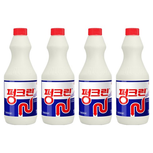 펑크린 배수구세정제, 1L, 4개